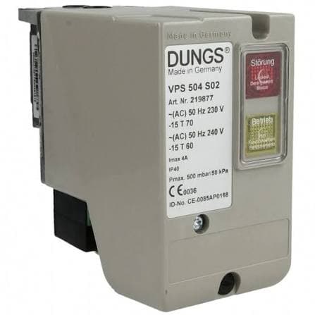 Dungs VPS 504 Qaz Sızdırmazlıq Yoxlama Bloku
