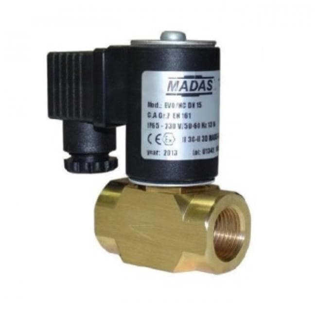 Madas Solenoid Qaz Klapanları (NO / NC)